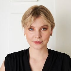 dört taşlı şık halka küpeler