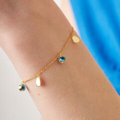 nazardan korunmak için dört inciyle süslenmiş