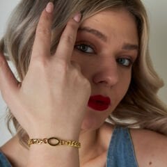 yuvarlak gurme zincir bilezik