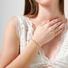 büyük taşlarla sonsuzluk bileziği