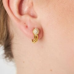 kavisli taşlı sonsuzluk küpeleri