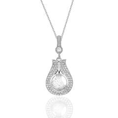 lale osmanlı monogram kolyesi