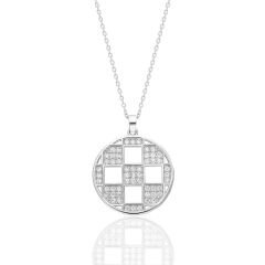 iç kare model kolye