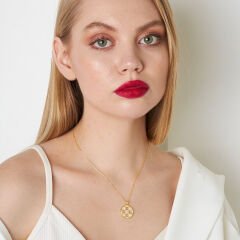 iç kare model kolye