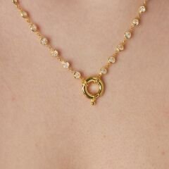 denizci kilidi zincir kolye