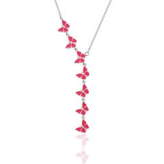 büyüleyici kelebek kolyesi