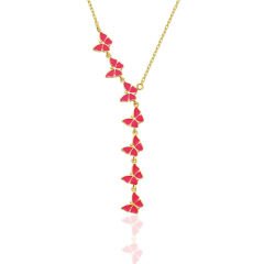 büyüleyici kelebek kolyesi