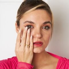 fiyonklu inci yüzük