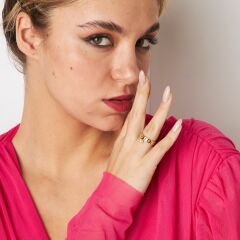 fiyonklu inci yüzük