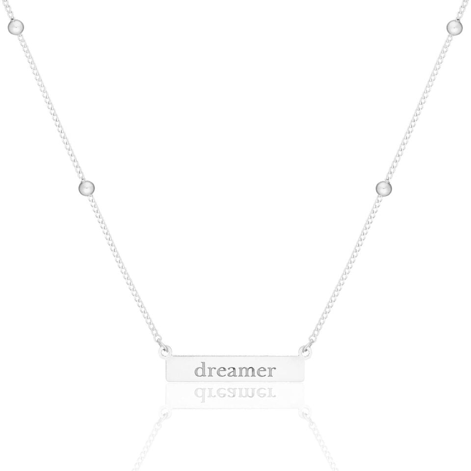 isim kolyesi  top zincirli