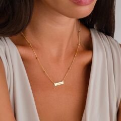 isim kolyesi  top zincirli