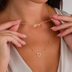 isim kolyesi-salıncak-kalp-kolye