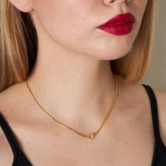 kalp kaldırma zincir kolye