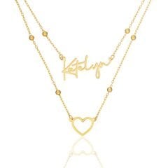 isim kolyesi-salıncak-kalp-kolye