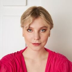 üçlü taşlı halka küpeler