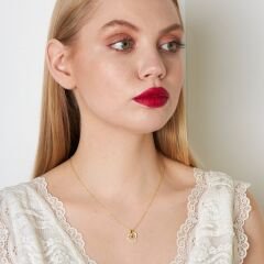 aşk dolu kalp kolye