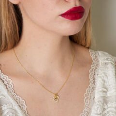 aşk dolu kalp kolye