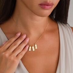 isim kolyesi-birden fazla plakalı-isimli kolye