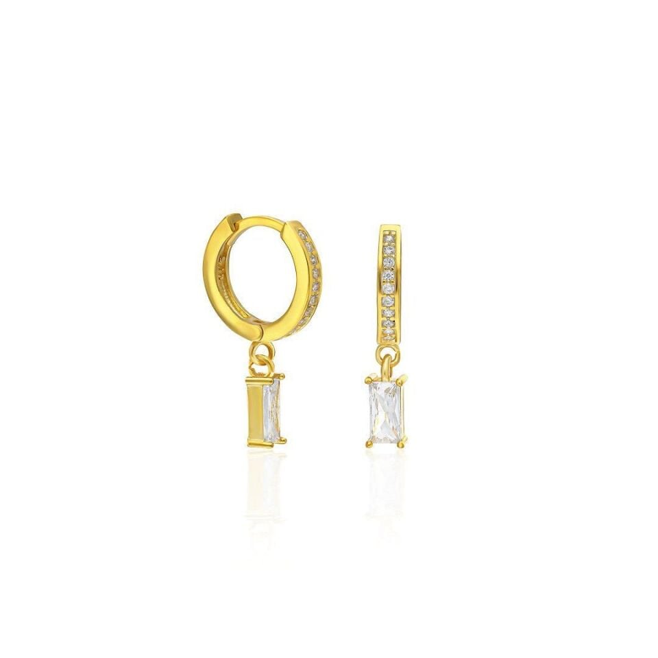 dikdörtgen baget küpeler