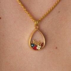 isim kolyesi-şanslı tılsım kolyesi-isimli