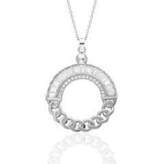 baget taşlı asılı kolye