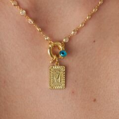 isim kolyesi-buzlu-harf-kolye-bohem-gözlü