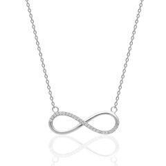 sonsuzluk tasarımlı kolye