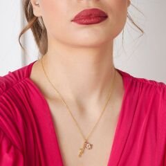 Türk bayrağı kolyesi