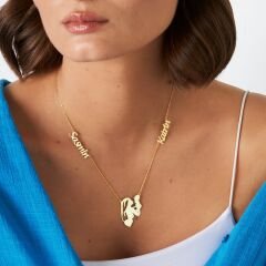 İsim kolyesi - anne ve bebek isim kolyesi