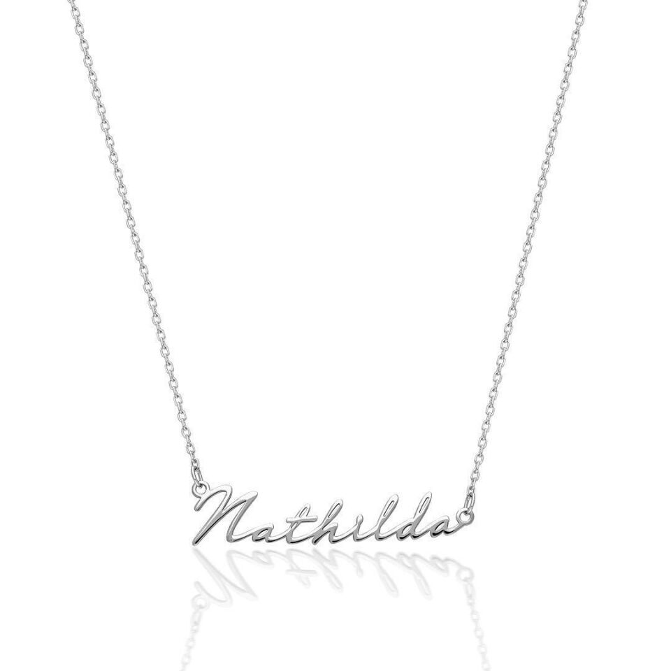 isim kolyesi - el yazısı - şık isim kolyesi