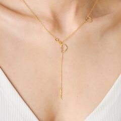 isim kolyesi - İki kalpli Arapça isim kolyesi