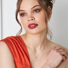 papatya figürlü kolye