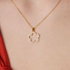 papatya figürlü kolye