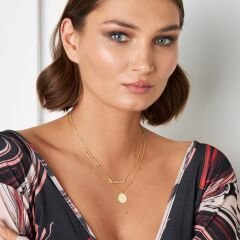 isim kolyesi tabağı vintage isim kolyesi