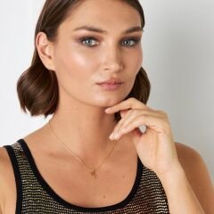 çapraz harfli isim kolyesi-kolyesi