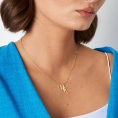 harf kombinasyonlu isim kolyesi