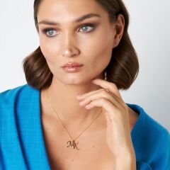 harf kombinasyonlu isim kolyesi