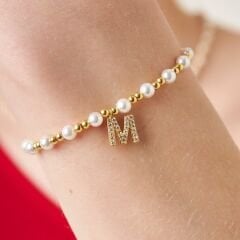 isimli harflerle boncuk seti