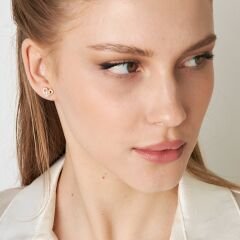 kalpli inci küpeler