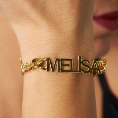 isim bileziği-kalın isim bileziği-küba zincirli