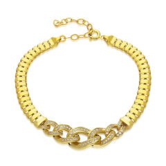 taşlı gurme balıksırtı bilezik