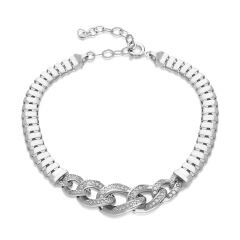 taşlı gurme balıksırtı bilezik