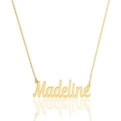 isim kolyesi el yazısıyla yazılmış trend kolye