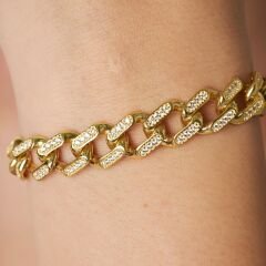 taşlı gurme bilezik