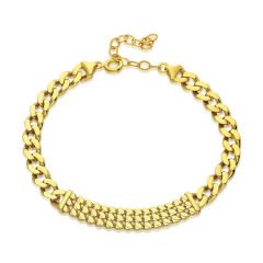 balıksırtı desenli gurme bilezik