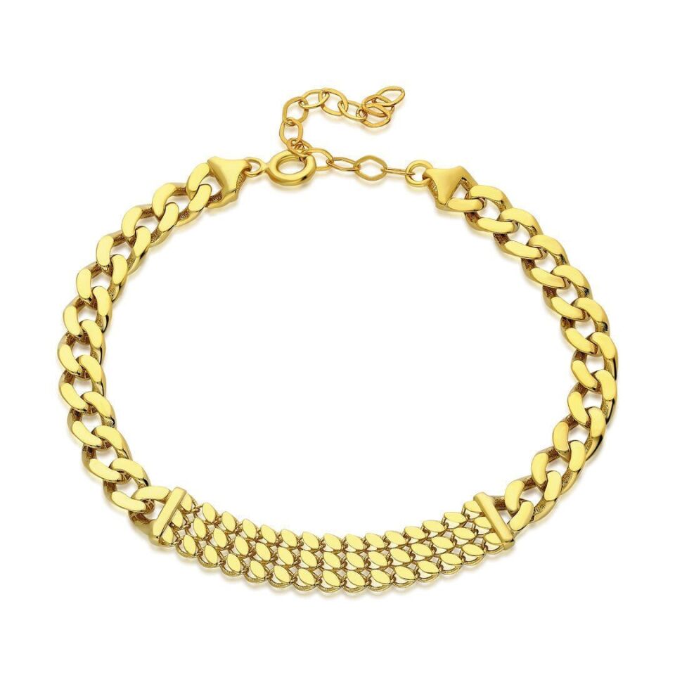 balıksırtı desenli gurme bilezik