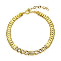 balıksırtı düğmeli ve taşlı gurme bilezik