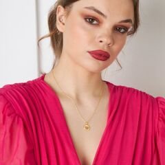 periyodik kalp kolye ucu