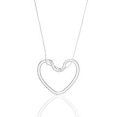 kalpli aşk düğümü kolyesi