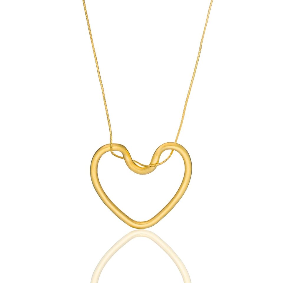 kalpli aşk düğümü kolyesi